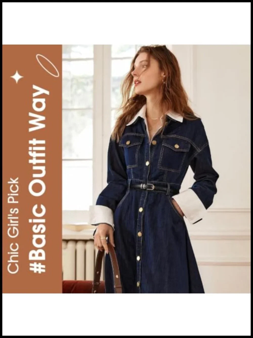 Womens Skinny Faux Leather Belt with Gold Buckle for Jeans Dress Pants